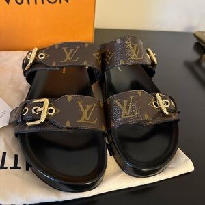 Louis Vuitton Bom Dia Flat Mules